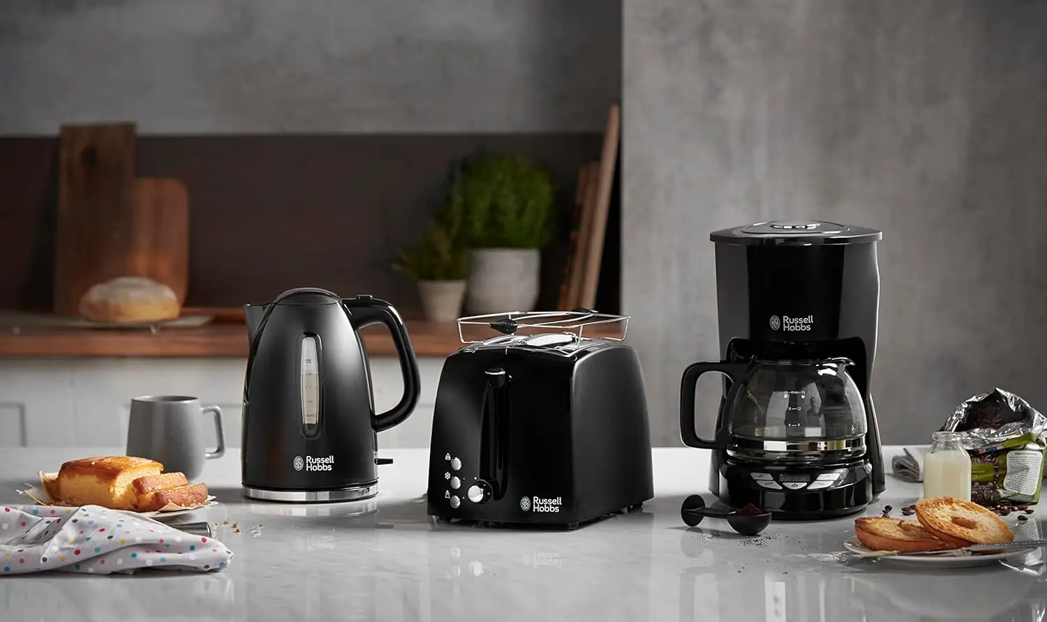 Cafetiera Russell Hobbs Textures 22620-56 (Black) - 4