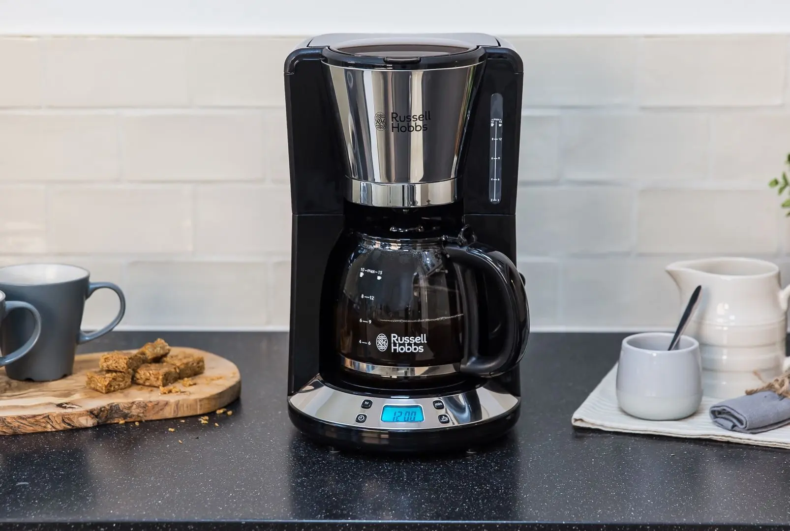 Cafetiera Russell Hobbs Victory (Black/Silver) - 6