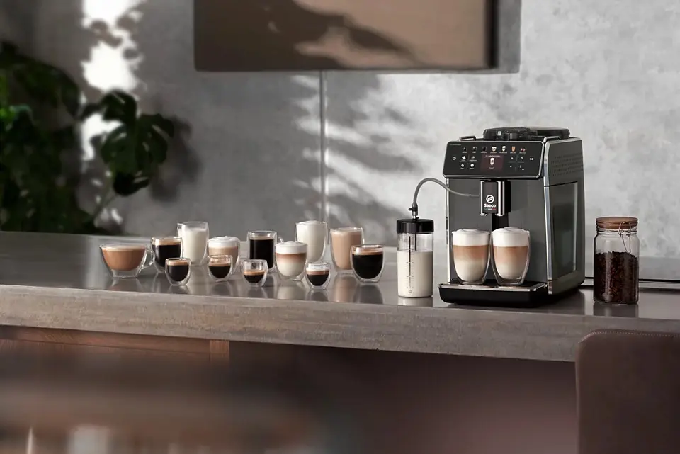 Aparat de cafea Saeco GranAroma SM6580/10 (Gray) - 7