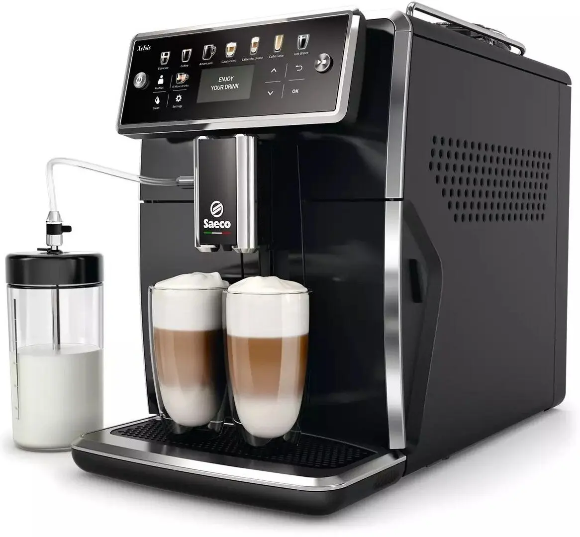 Aparat de cafea Saeco Xelsis SM7580/00 (Black)