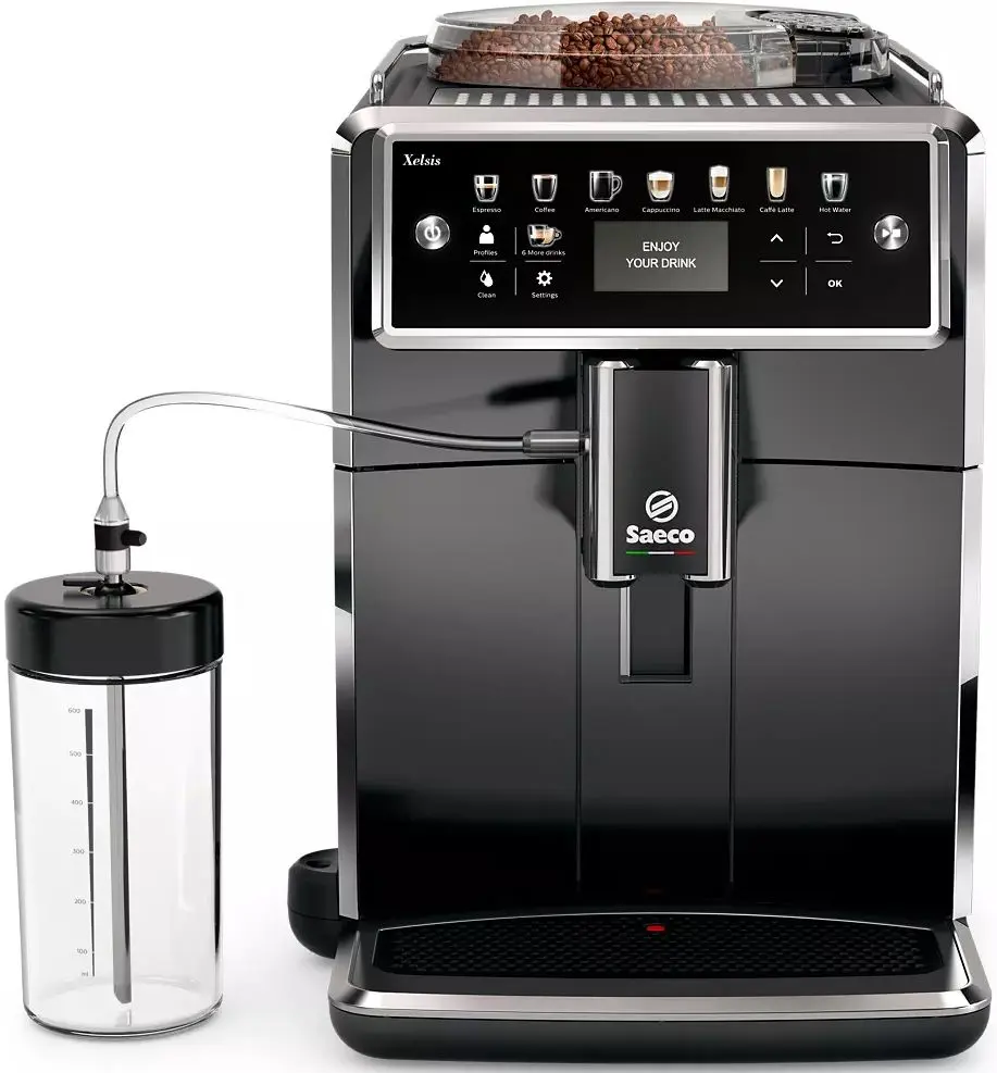 Aparat de cafea Saeco Xelsis SM7580/00 (Black)