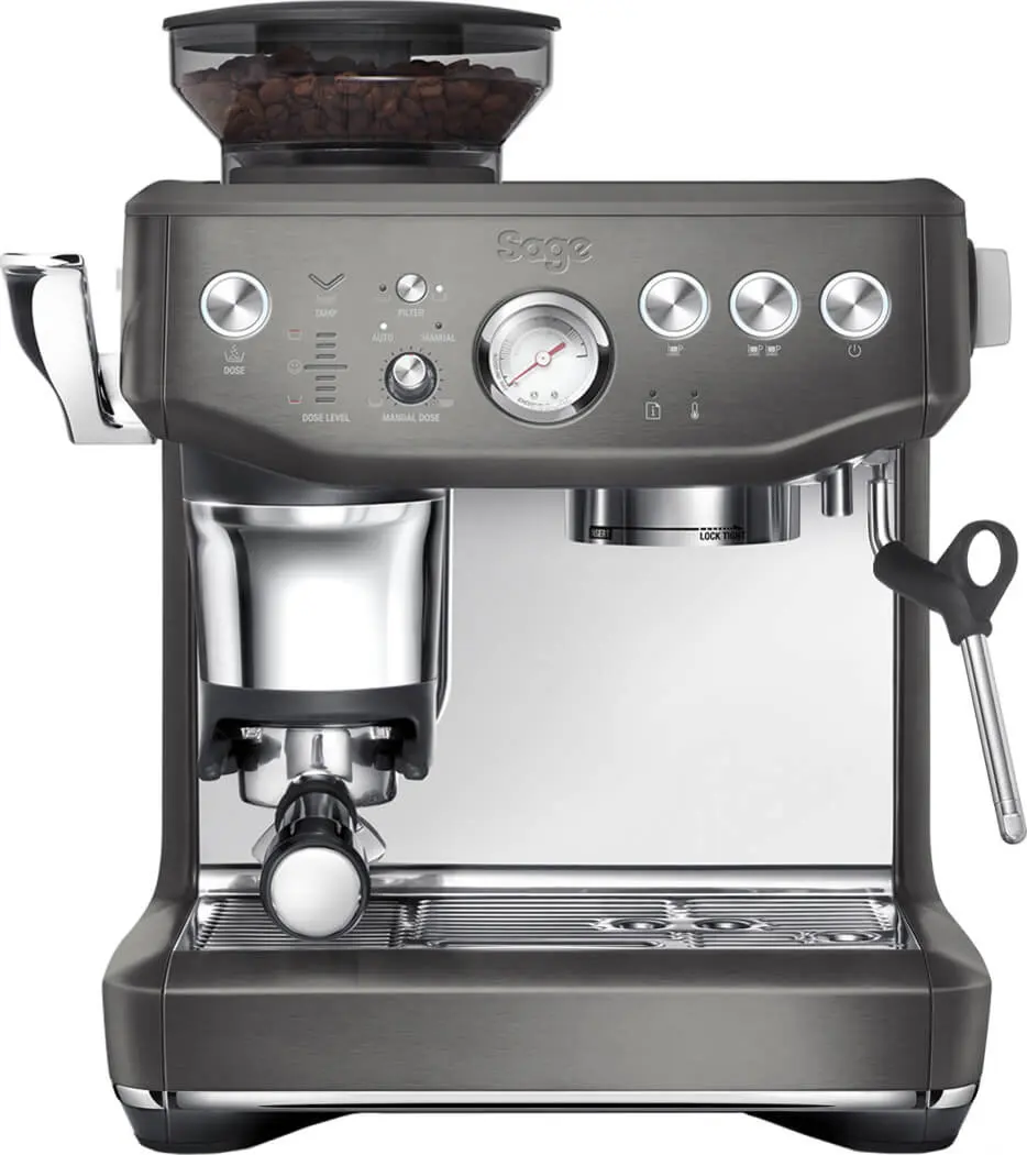 Aparat de cafea Sage The Barista Express Impress SES876BST (Black/Stainless Steel)