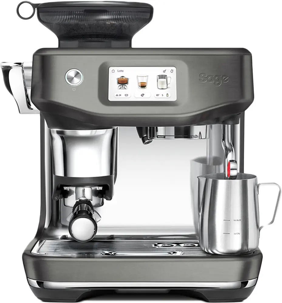 Aparat de cafea Sage The Barista Touch Impress SES881BST (Black/Stainless Steel)