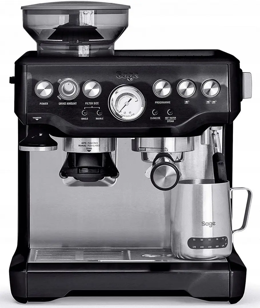 Aparat de cafea Sage Barista Express SES875BKS (Black/Inox)