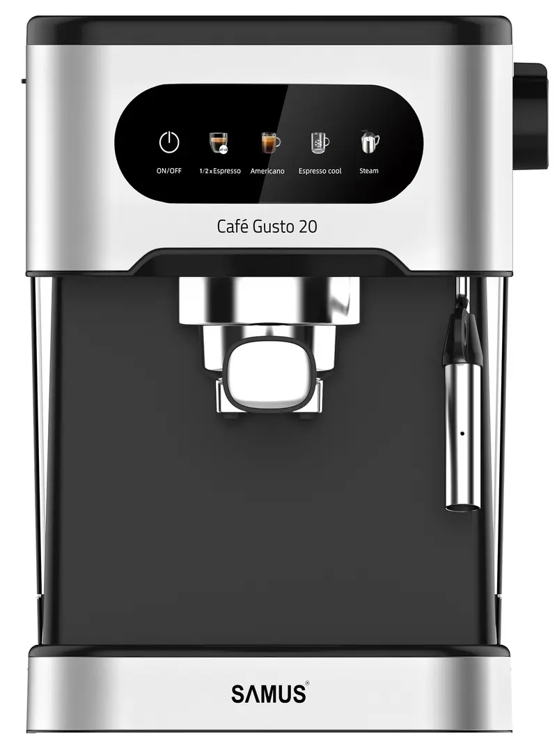 Aparat de cafea Samus Cafe Gusto 20 (Black/Inox)