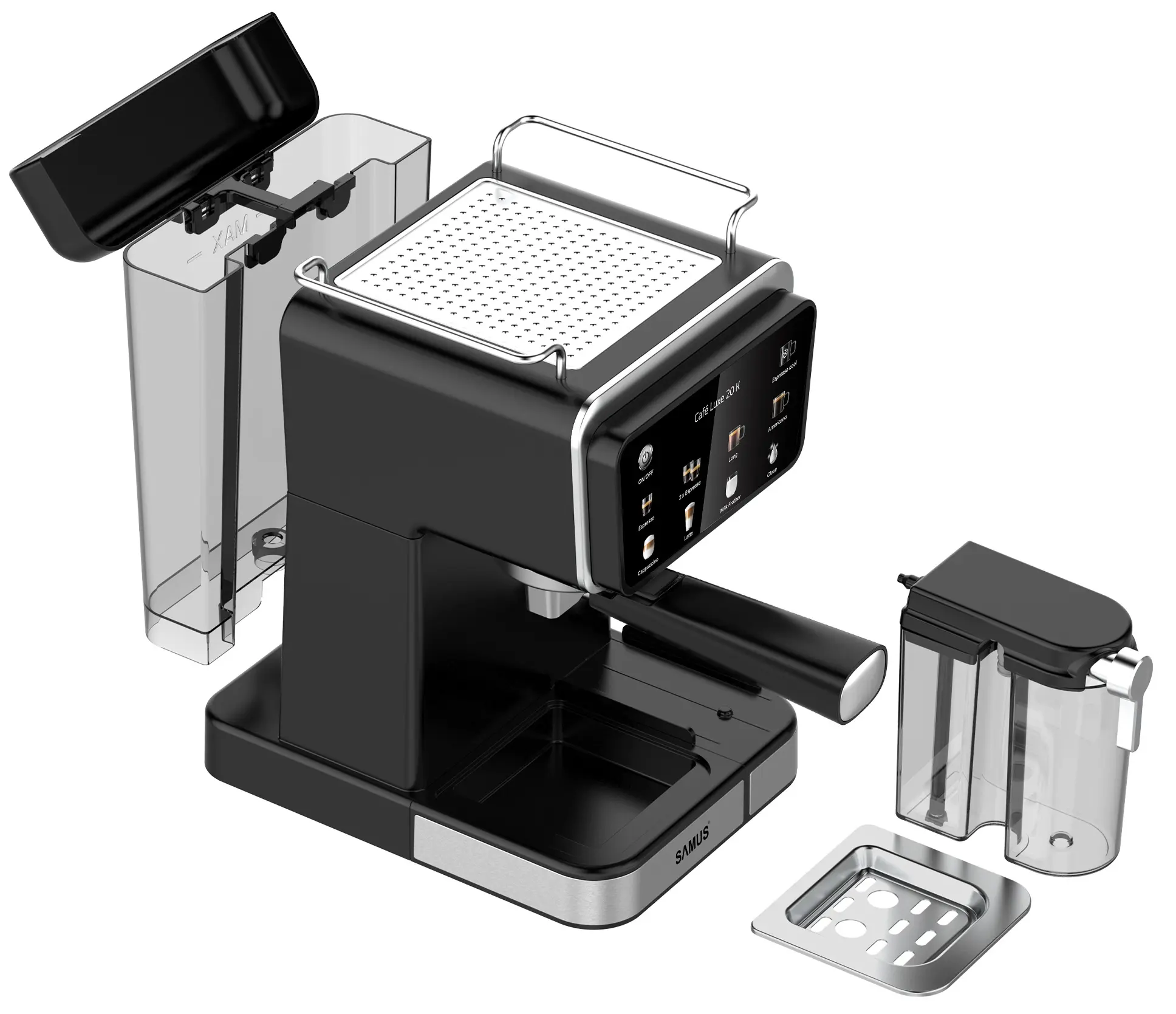 Aparat de cafea Samus Cafe Luxe 20 K (Black) - 4