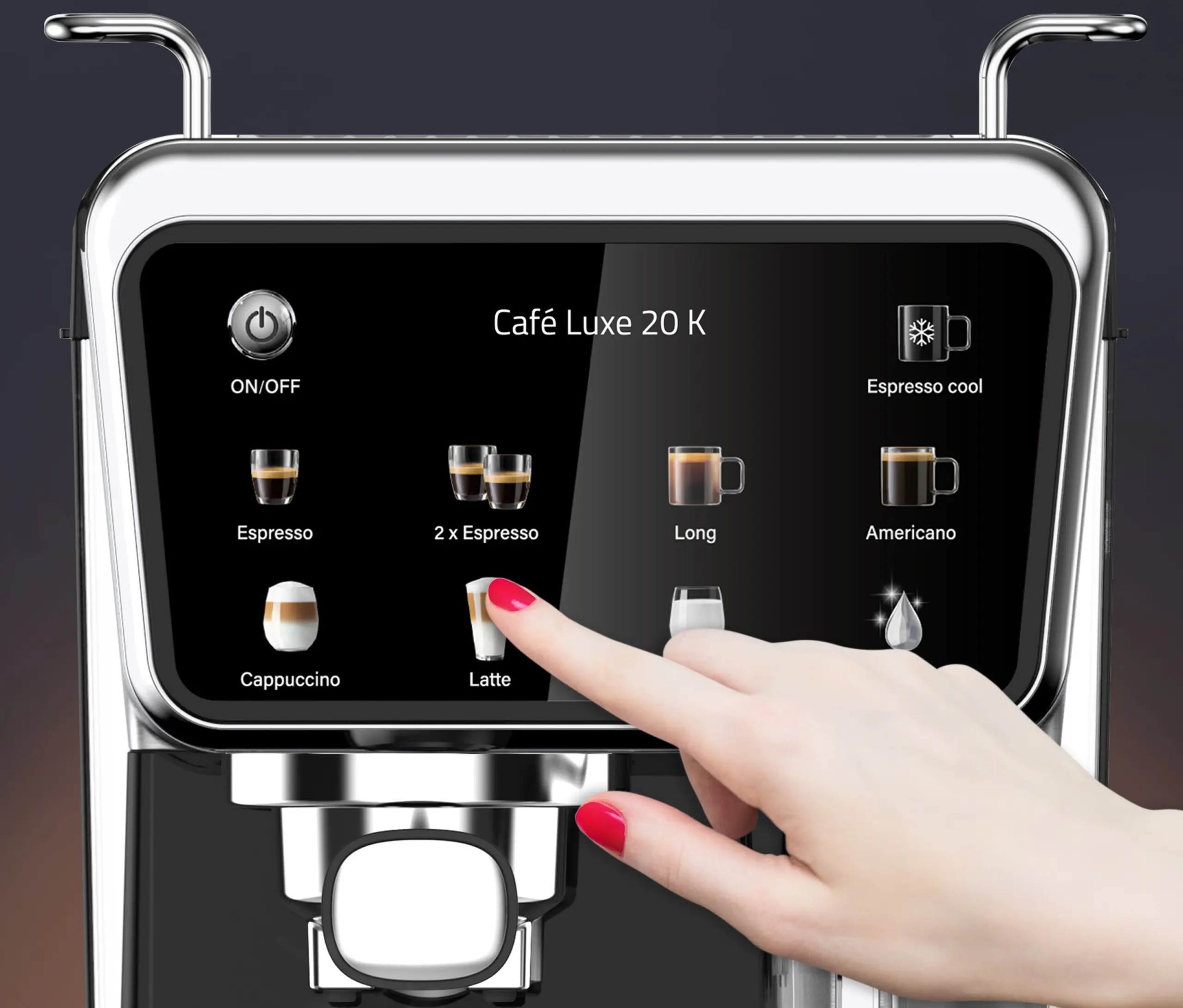 Aparat de cafea Samus Cafe Luxe 20 K (Black) - 6