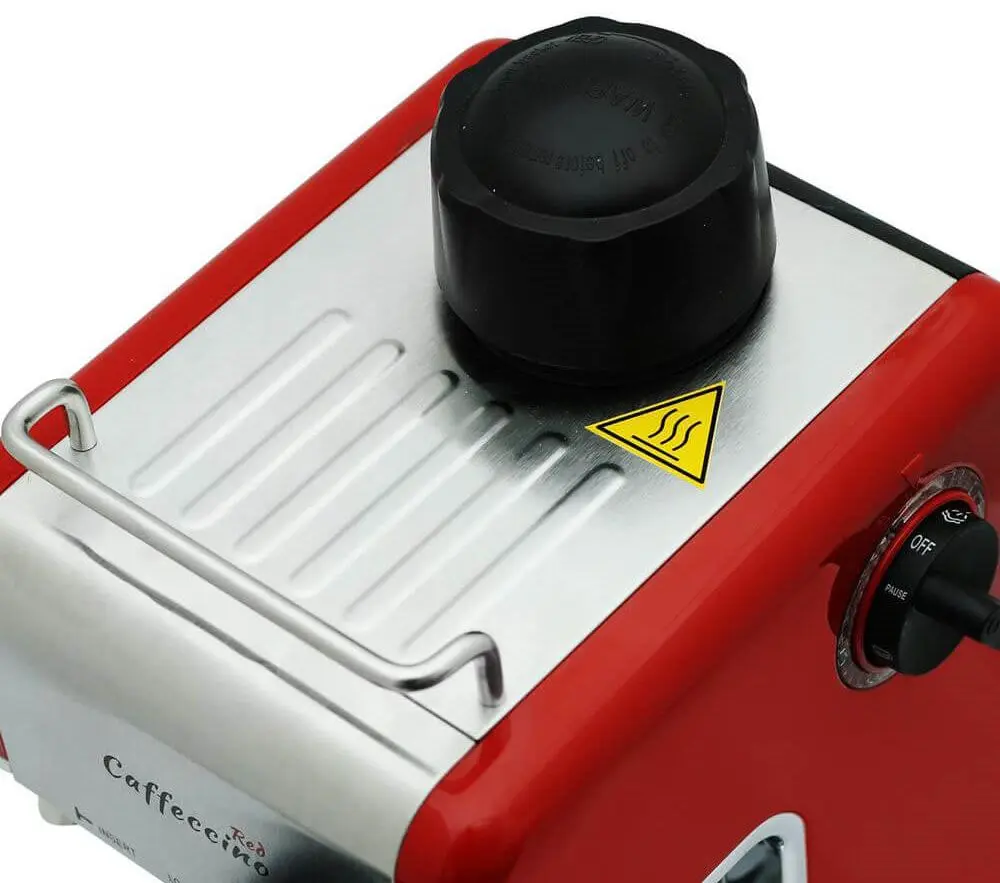 Кофемашина Samus Caffeccino (Red/Inox)