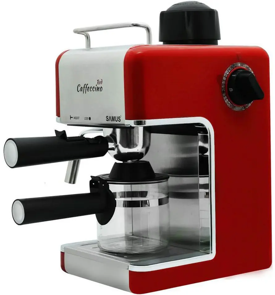 Кофемашина Samus Caffeccino (Red/Inox)