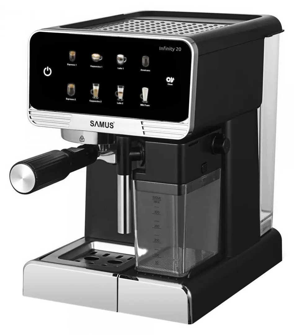 Aparat de cafea Samus Infinity 20 (Black/Inox)