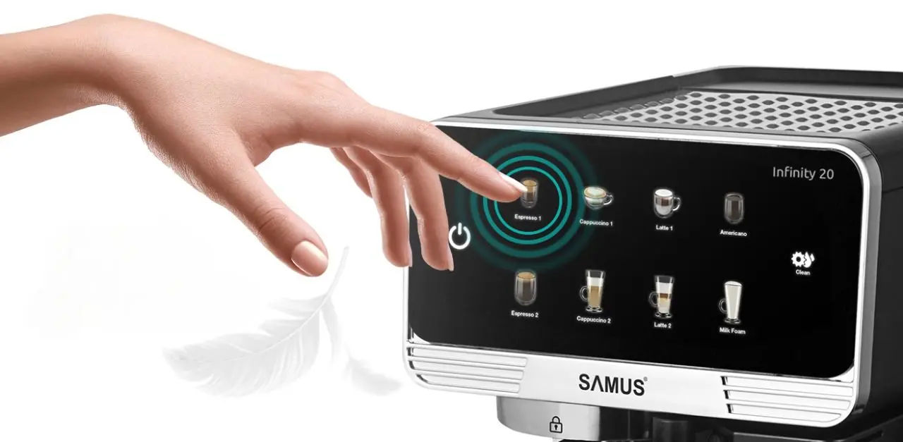 Aparat de cafea Samus Infinity 20 (Black/Inox)