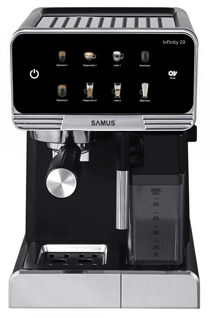 Aparat de cafea Samus Infinity 20 (Black/Inox)