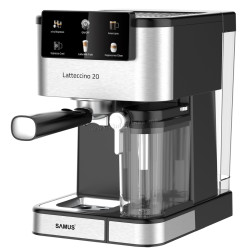Aparat de cafea Samus Lattecino 20 (Black/Inox)