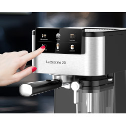 Aparat de cafea Samus Lattecino 20 (Black/Inox) Thumb