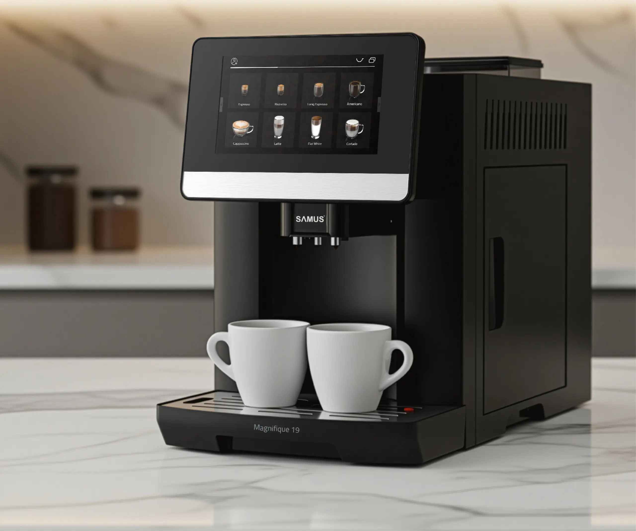 Aparat de cafea Samus Magnifique 19 (Black)