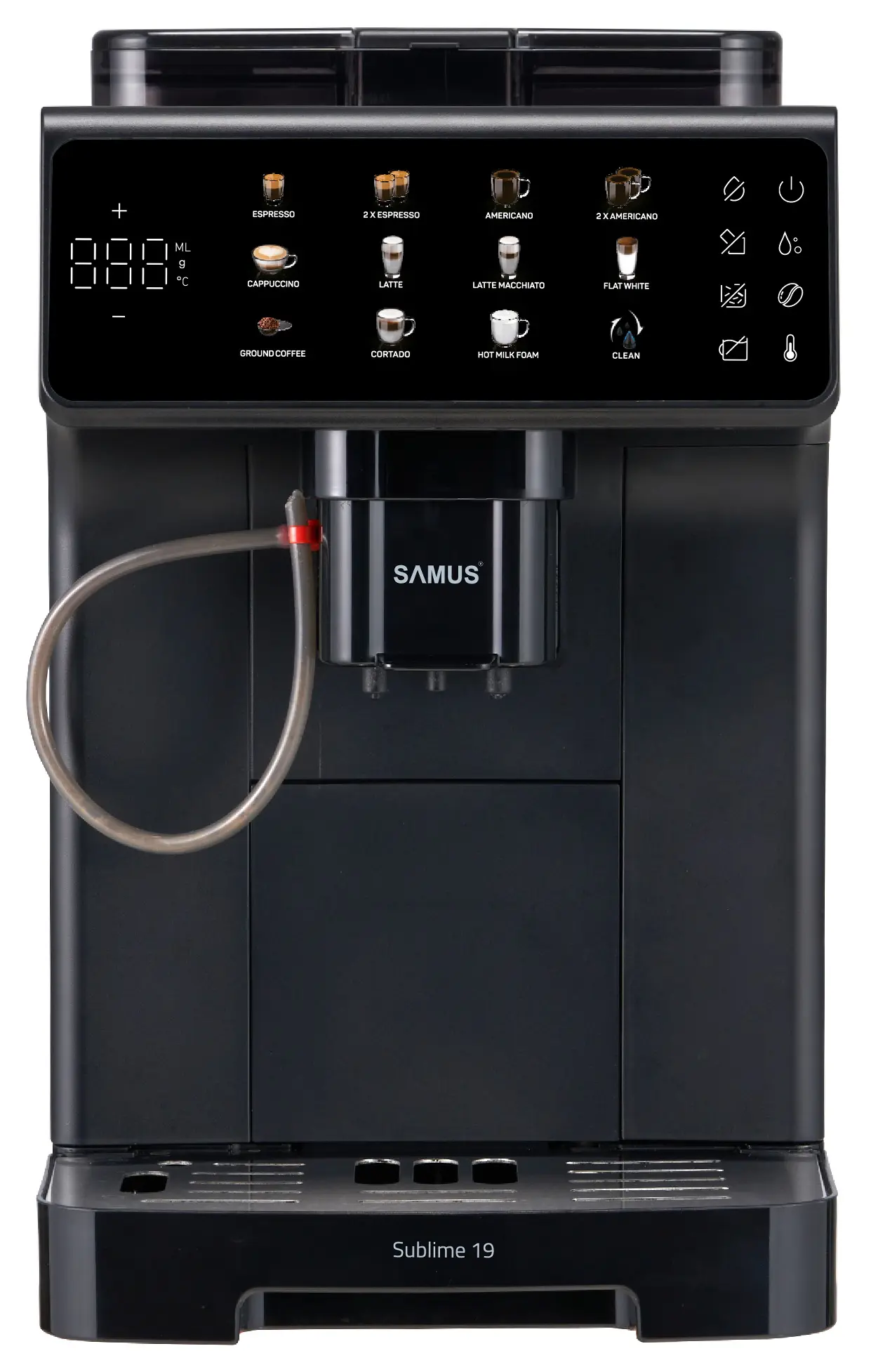 Aparat de cafea Samus Sublime 19 (Black)