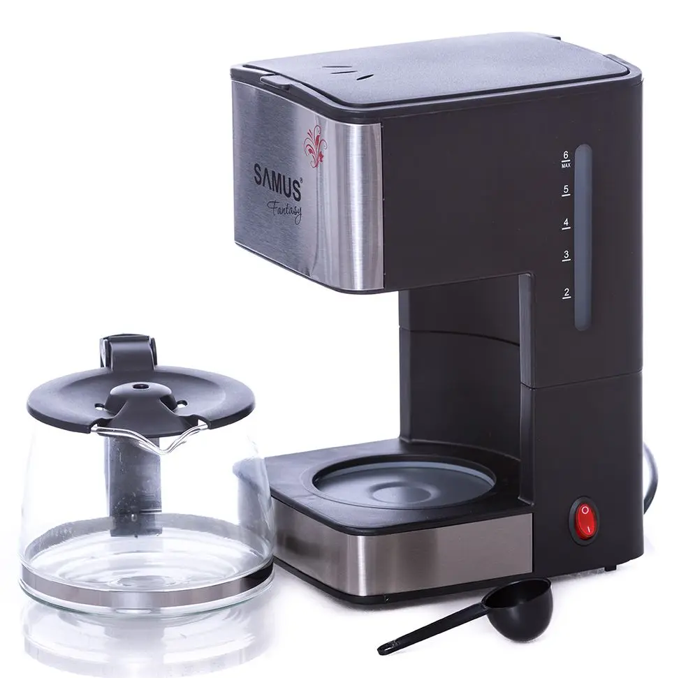 Кофеварка Samus Fantasy (Black/Inox)