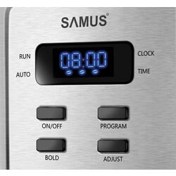 Кофеварка Samus Tempora (Inox/Black) Thumb