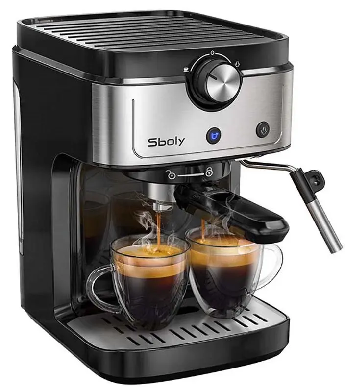Кофемашина 2in1 Sboly SYCM-265EA (Black)