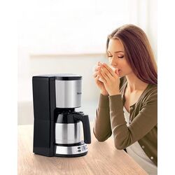 Cafetiera Sboly 9110 (Black/Inox) Thumb