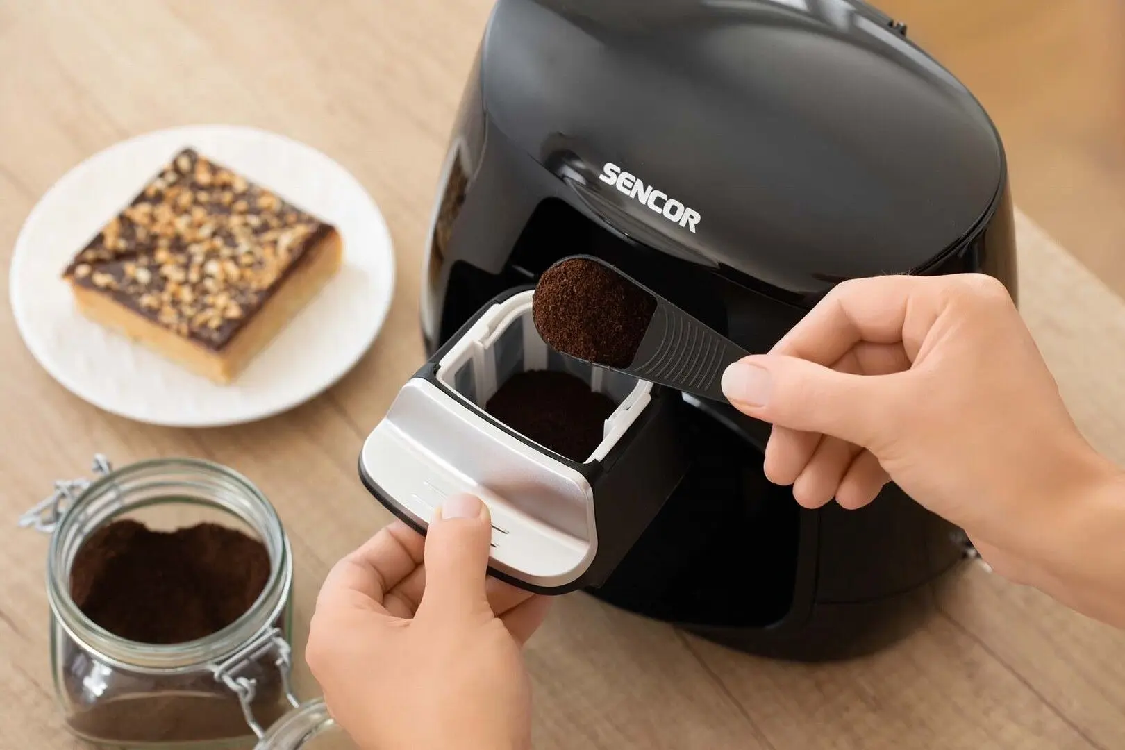 Кофеварка Sencor SCE 2100BK (Black) - 7