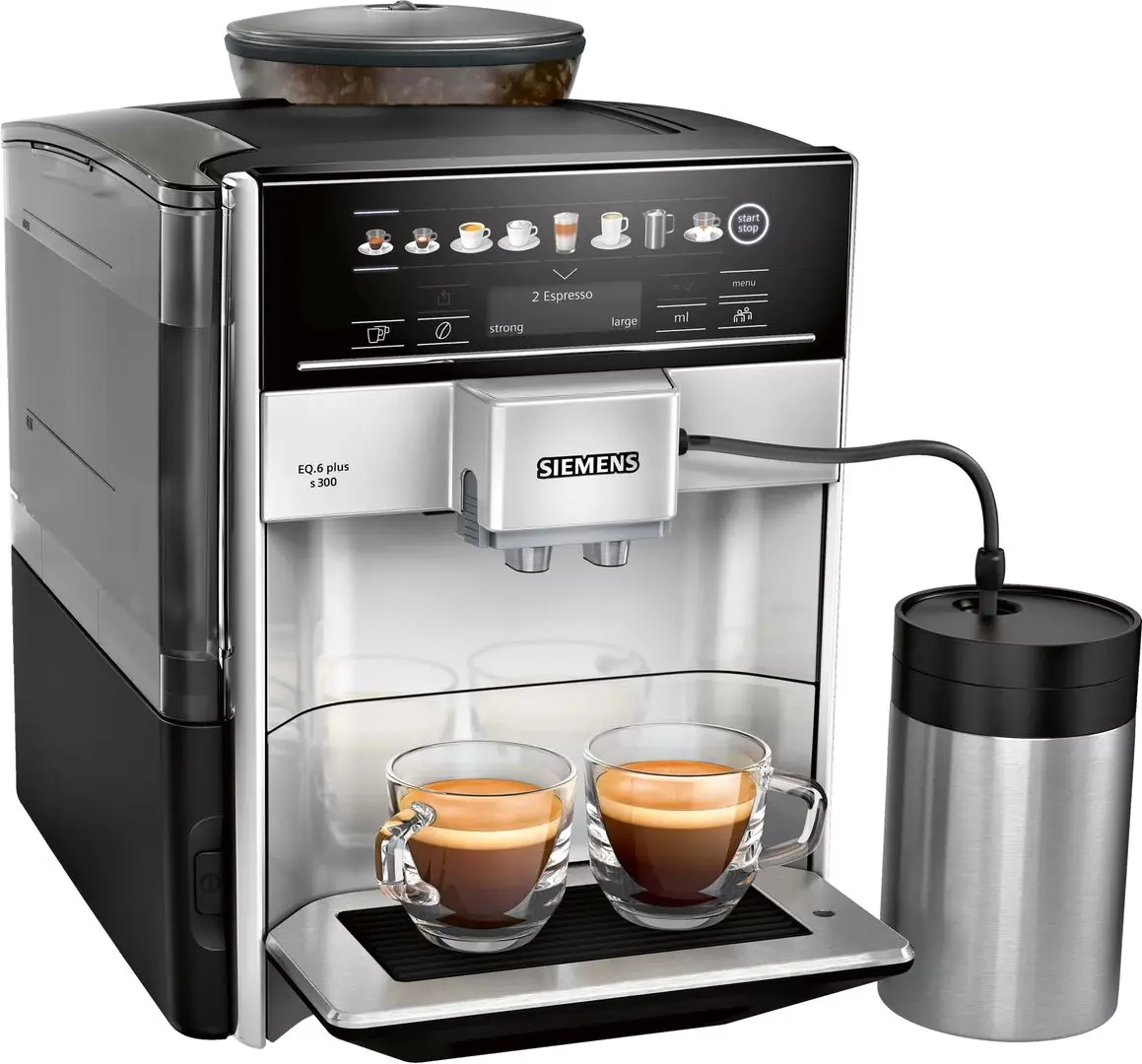 Aparat de cafea Siemens EQ.6 Plus S300 (Silver/Black)