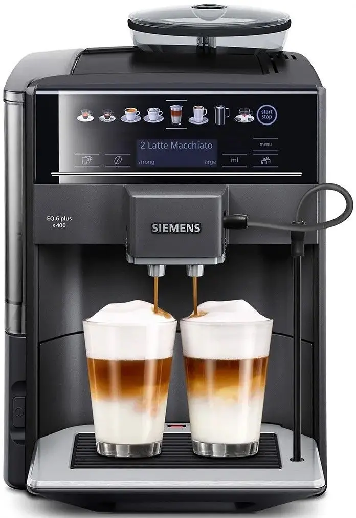 Aparat de cafea Siemens EQ.6 plus s400 TE654319RW (Black)