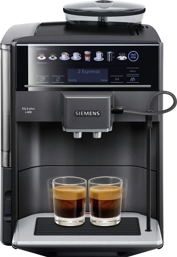 Aparat de cafea Siemens EQ.6 plus s400 TE654319RW (Black)