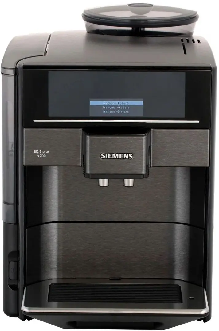 Aparat de facut cafea Siemens EQ.6 Plus TE657319RW (Grey/Black)