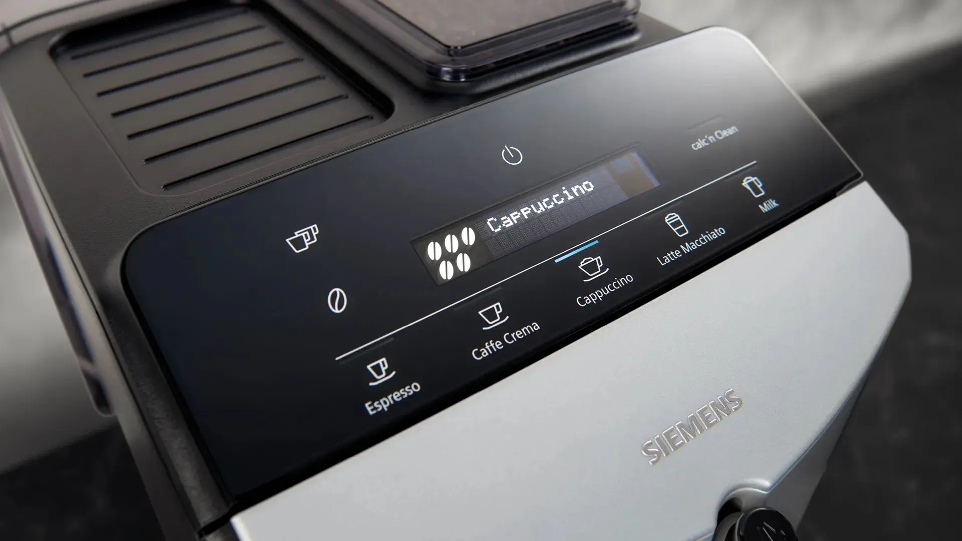 Aparat de cafea Siemens EQ300 TF303E01 (Silver/Black)