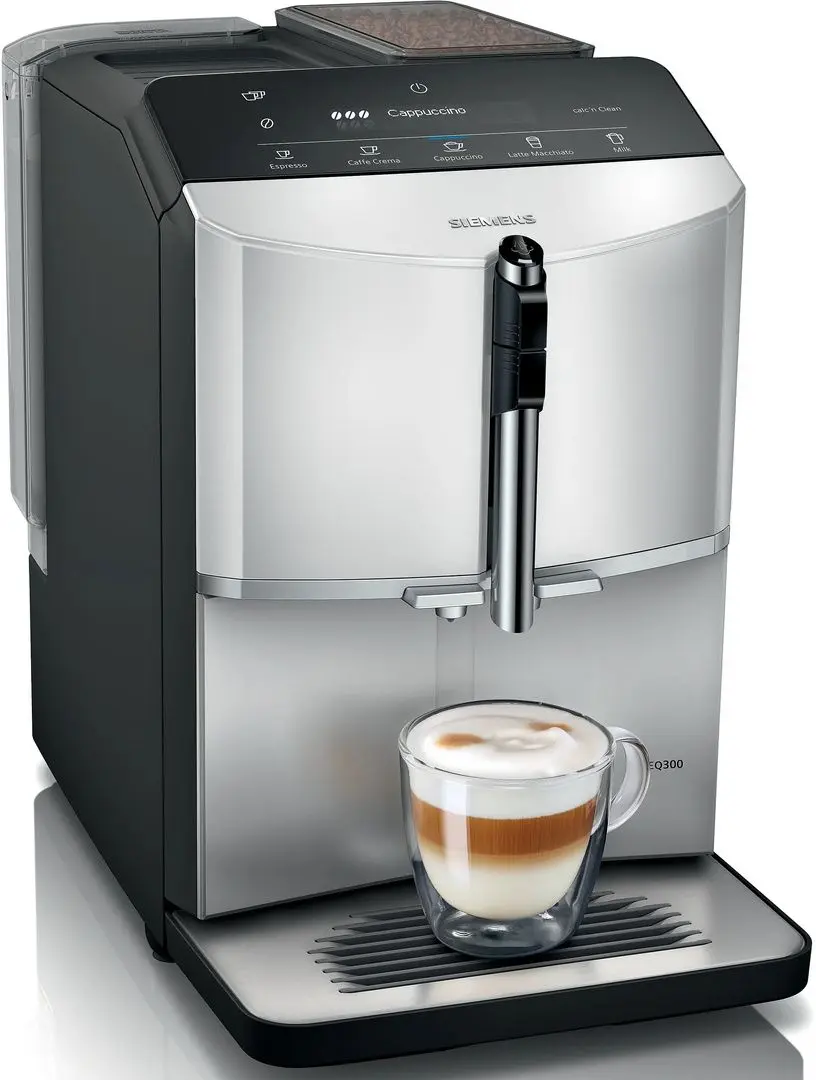Aparat de cafea Siemens EQ300 TF303E01 (Silver/Black)