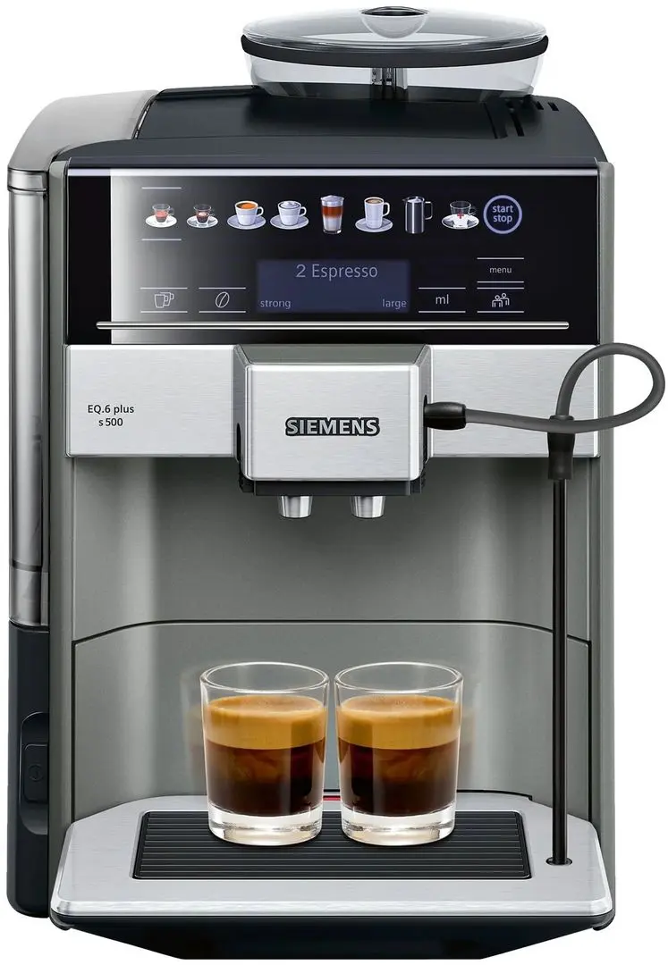 Aparat de facut cafea Siemens TE655203RW (Grey Matte)