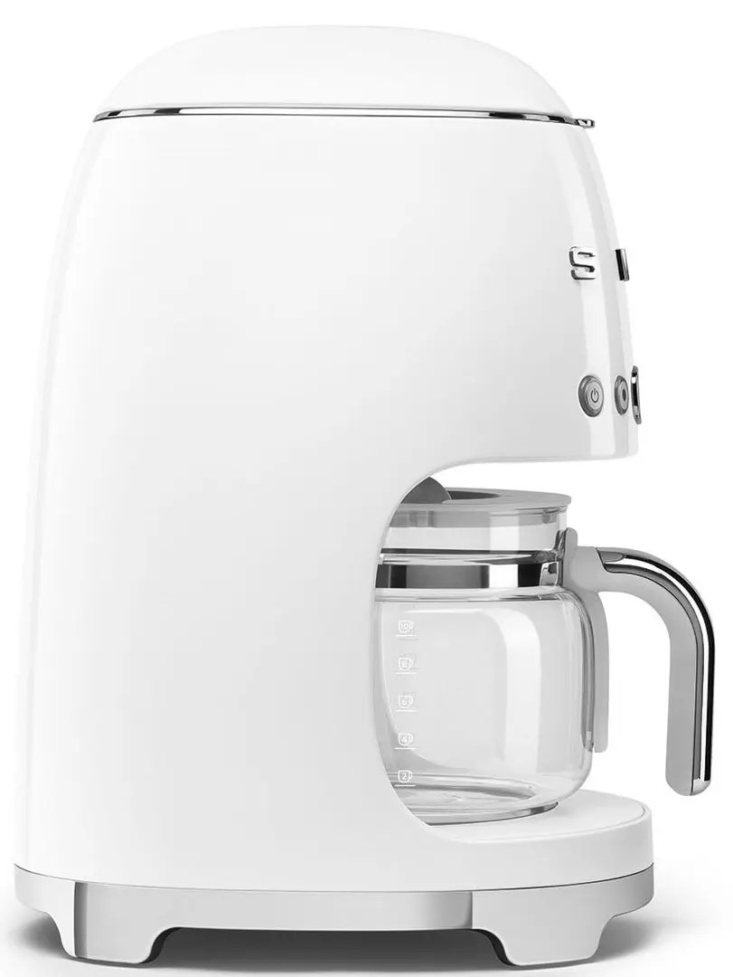 Cafetiera Smeg Drip Coffee DCF02WHEU (White) - 3