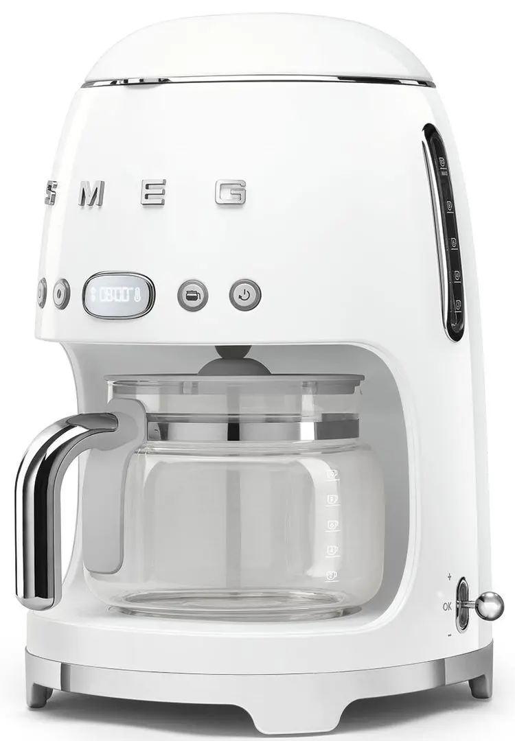 Cafetiera Smeg Drip Coffee DCF02WHEU (White) - 4