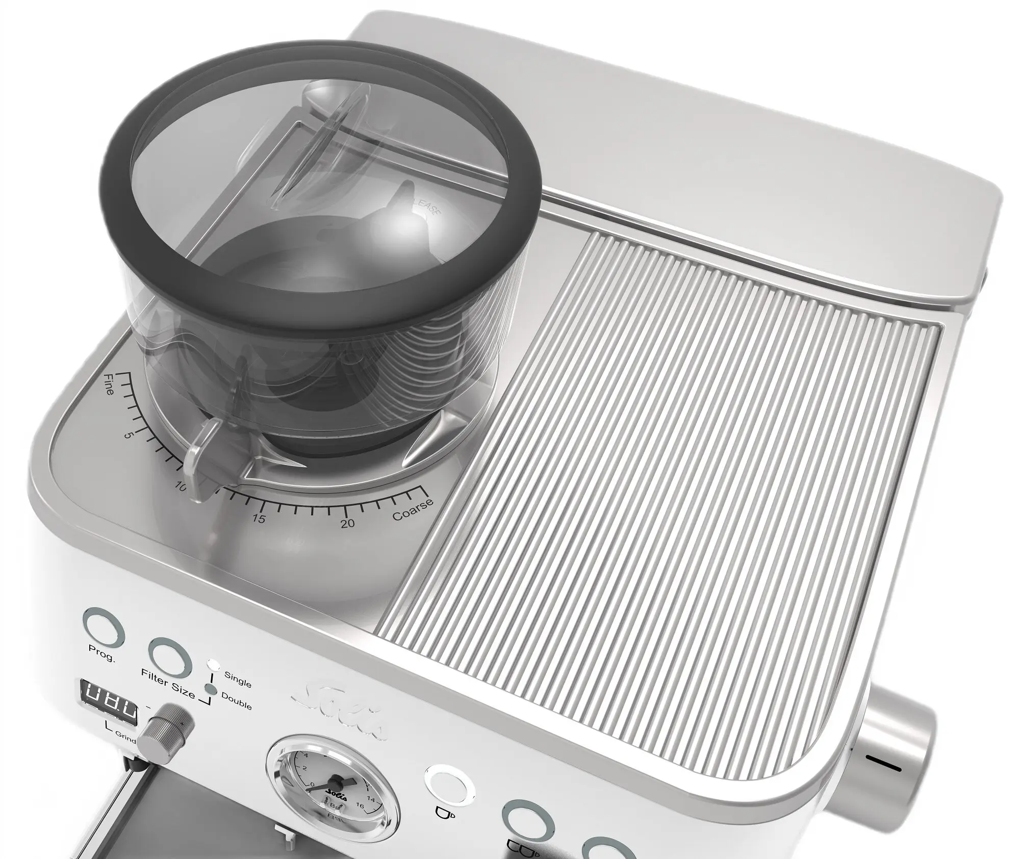 Aparat de cafea Solis Grind & Infuse Perfetta (Silver) - 6