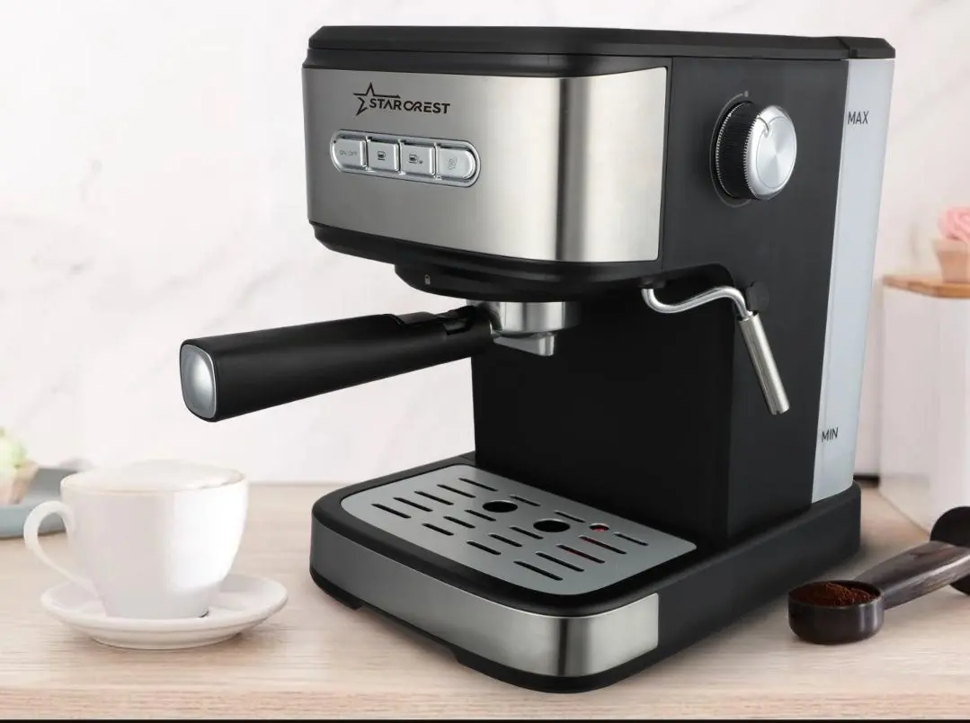 Кофемашина Starcrest SEM-850SLBK (Black/Inox)