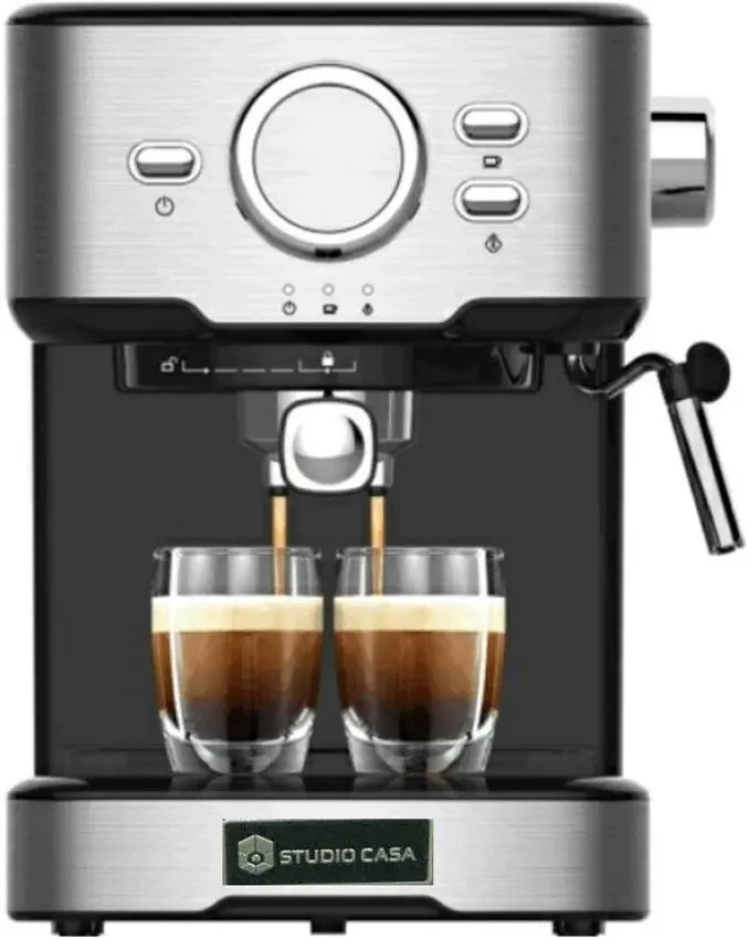 Cafetiera Studio Casa Duette 850W (Silver)