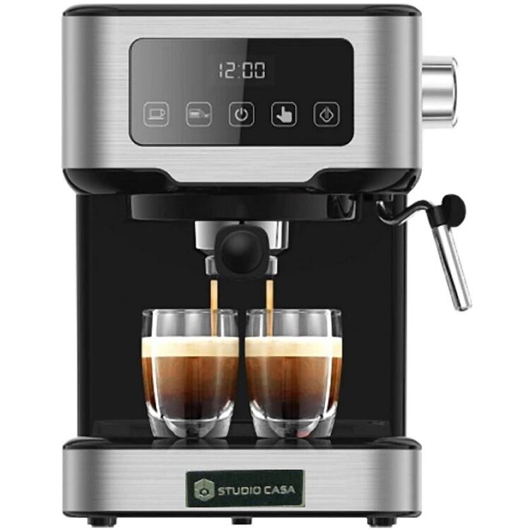 Кофеварка Studio Casa One Touch (Black/Inox)