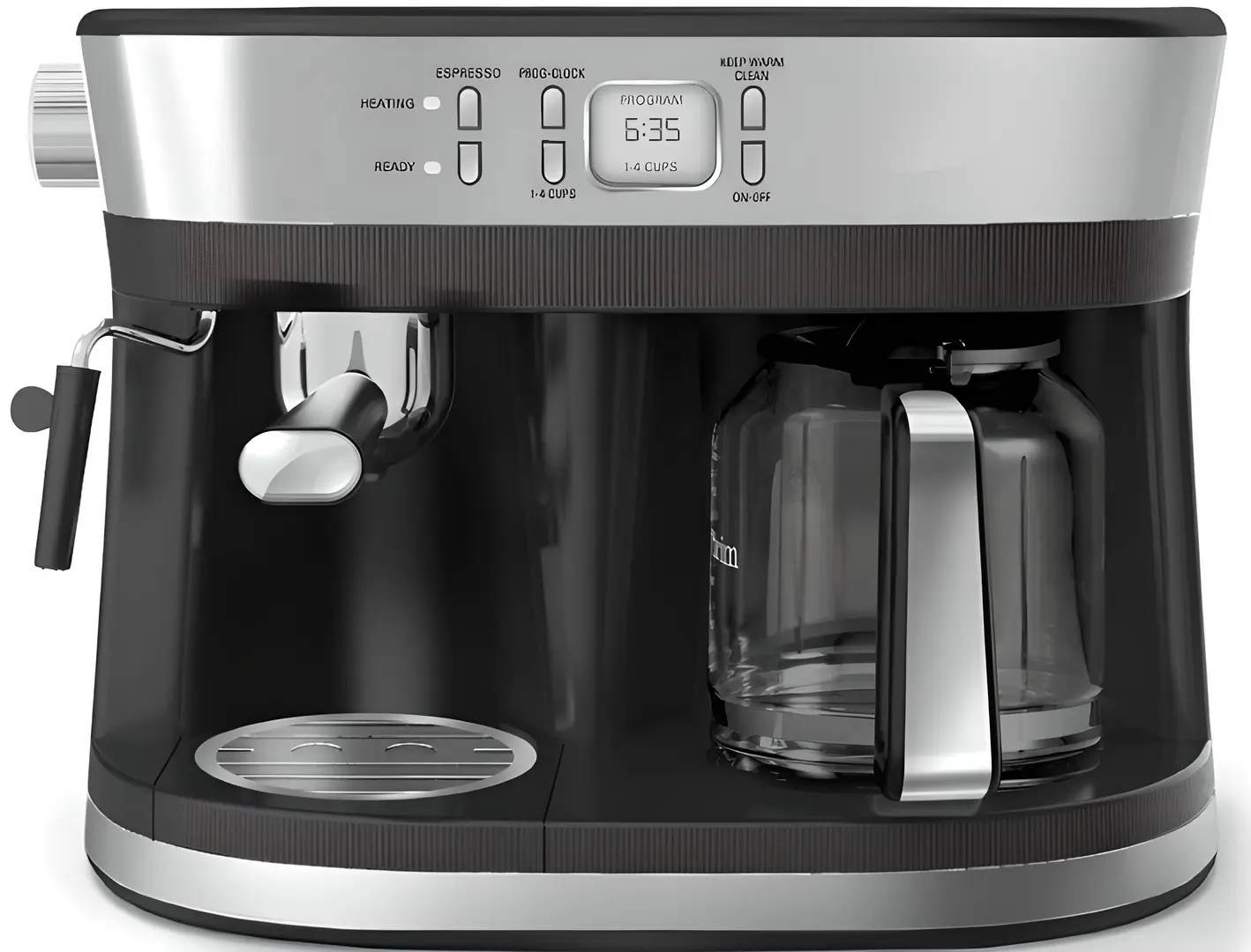 Set pentru cafea Studio Casa Delicia Combi + Studio Casa CG9101B18 Miss Crush (Silver/Black)