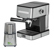 Set pentru cafea Studio Casa Delicia Espresso Mio Sc 2001 + Del Caffe Grind Master (Black/Inox)