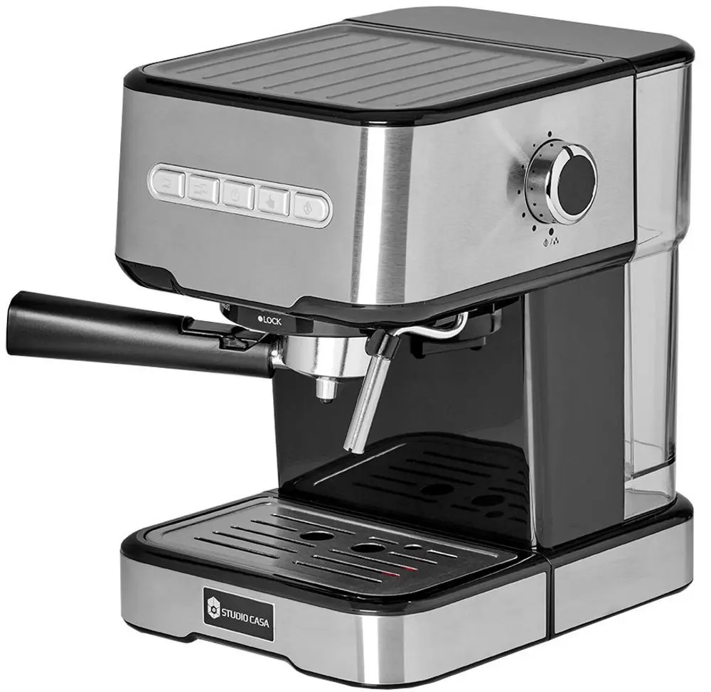 Набор для кофе Studio Casa Delicia Espresso Mio Sc 2001 + Del Caffe Grind Master (Black/Inox)