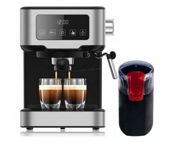 Set pentur cafea Studio Casa Delicia One Touch + Studio Casa CG9101B18 Miss Crush (Silver/Black)