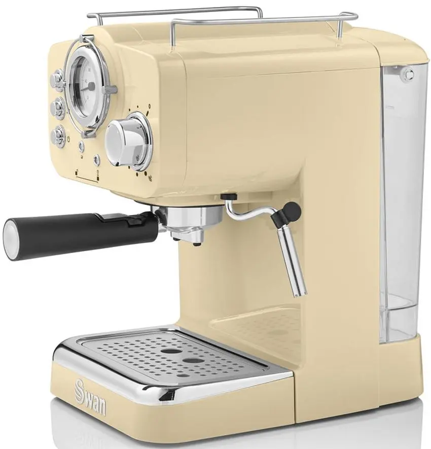 Кофемашина Swan Retro Pump (Cream)
