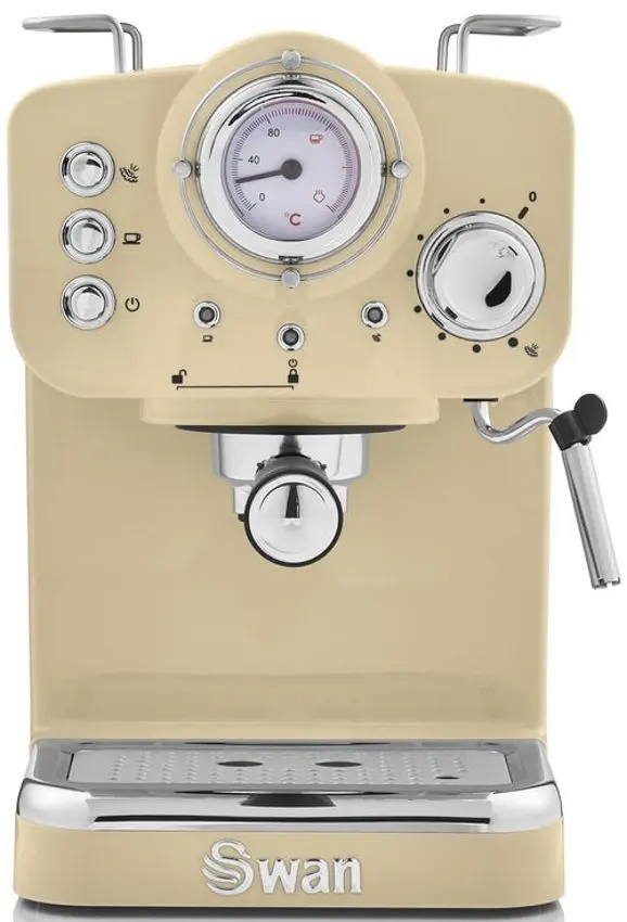 Кофемашина Swan Retro Pump (Cream)