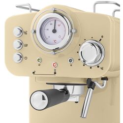 Кофемашина Swan Retro Pump (Cream) Thumb