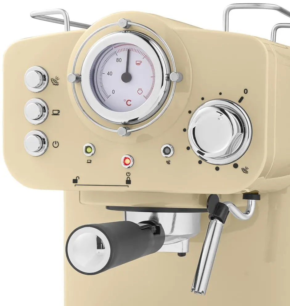 Кофемашина Swan Retro Pump (Cream)