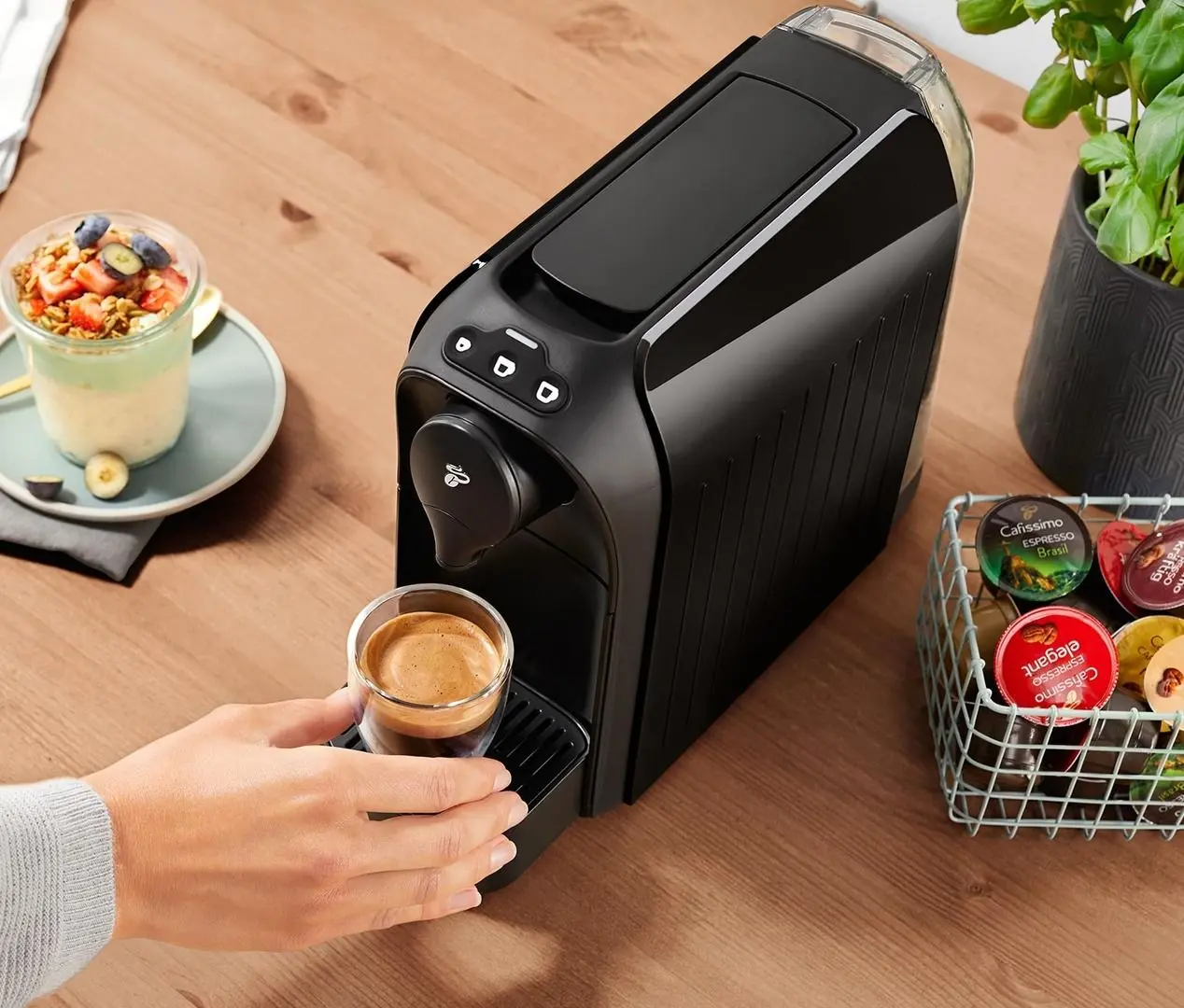 Aparat de cafea Tchibo Cafissimo Easy (Black) - 8