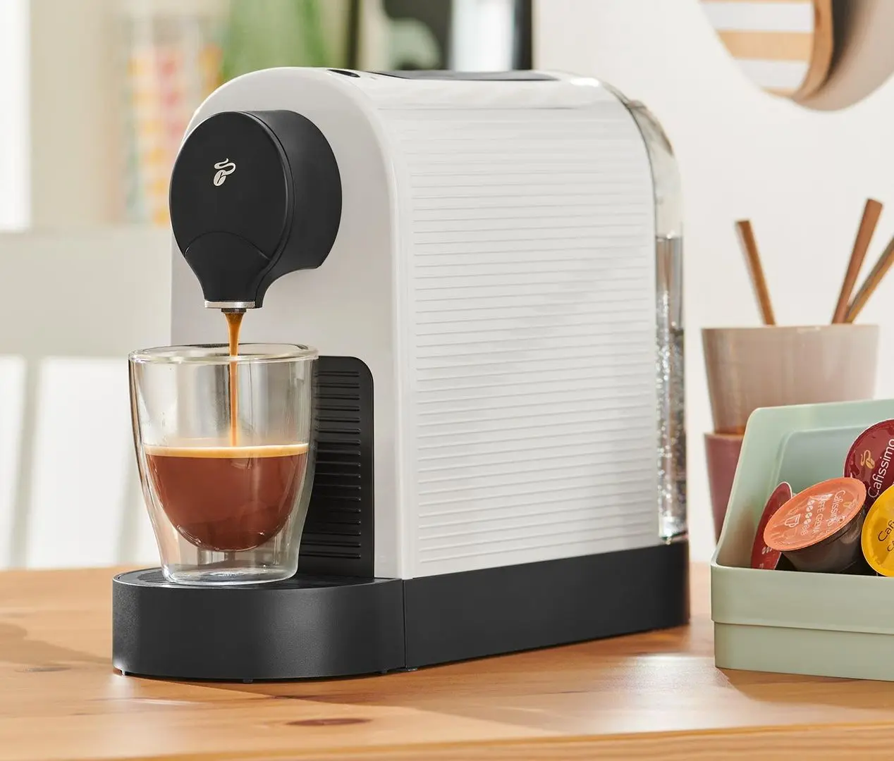 Aparat de cafea Tchibo Cafissimo Pure Plus (White) - 6