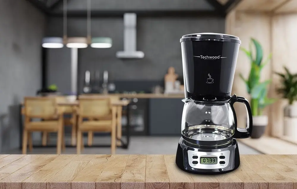 Кофеварка Techwood TCA-846 (Black) - 2