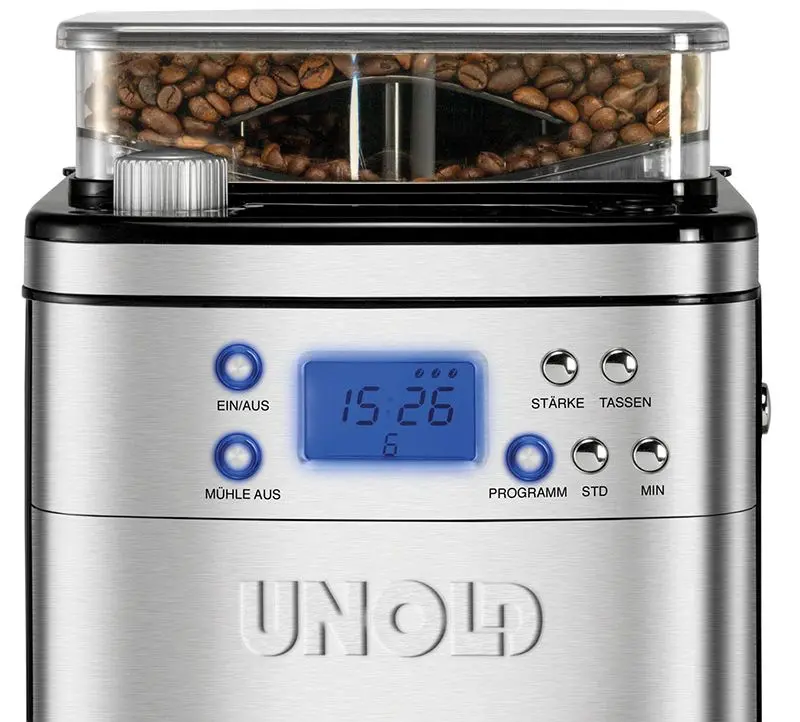 Кофеварка Unold Grinder (Inox/Black) - 3